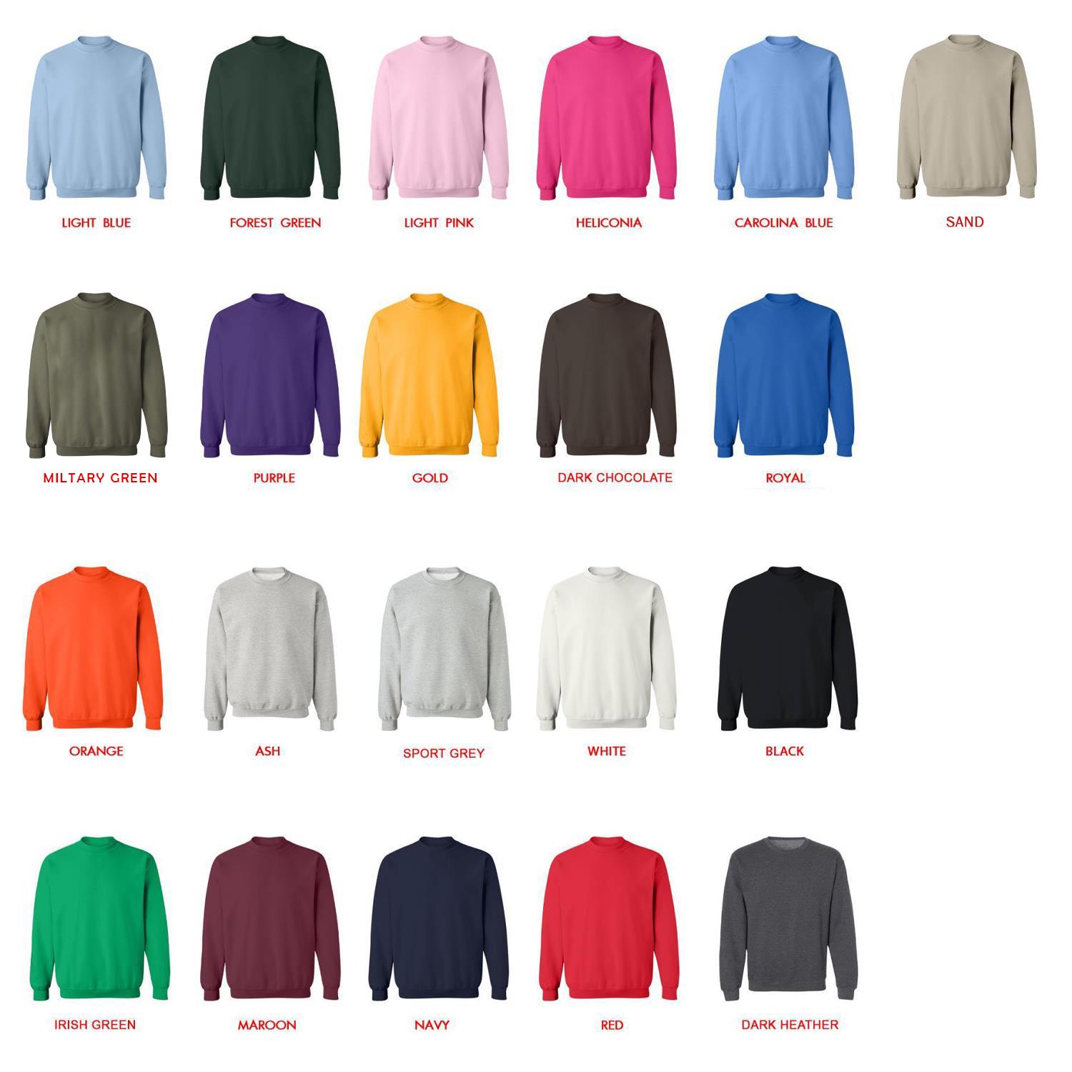 sweatshirt color chart - Kanye West UK Shop