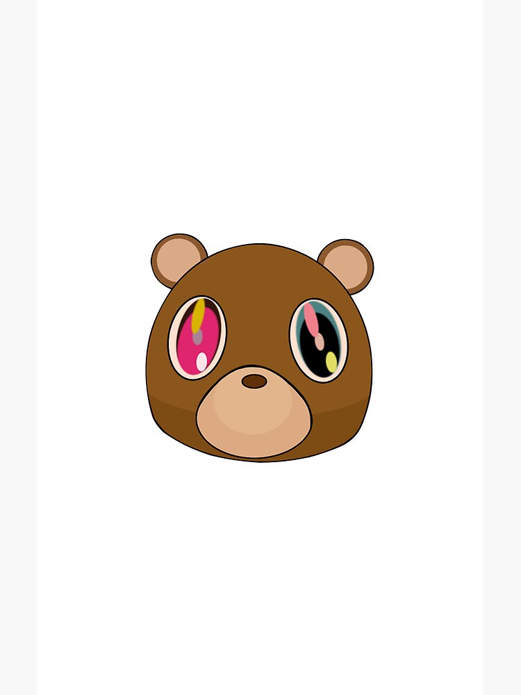 Dropout Bear Face Shower Curtain - Image 2