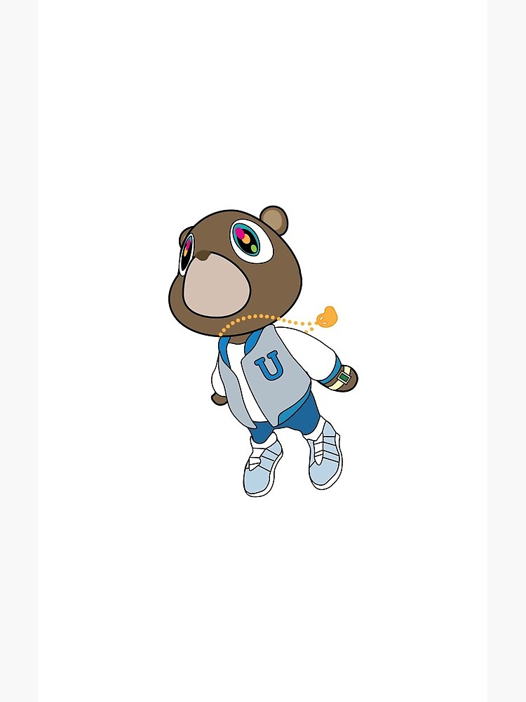 Kanye West Graduation Bear Shower Curtain - Image 2