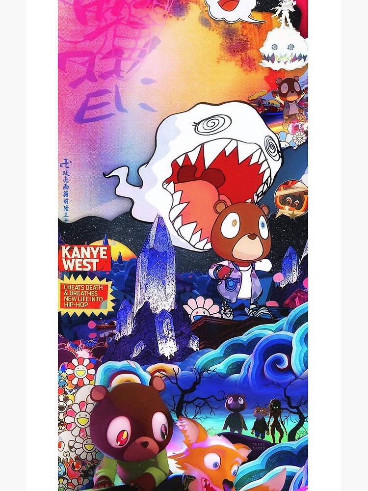 Kanye West Kids See Ghosts Shower Curtain - Image 2