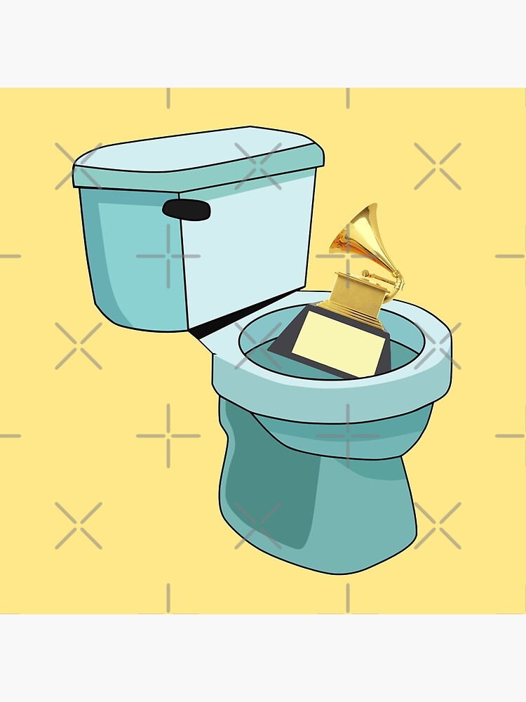 Grammy In The Toilet Kanye West Tapestry - Image 2