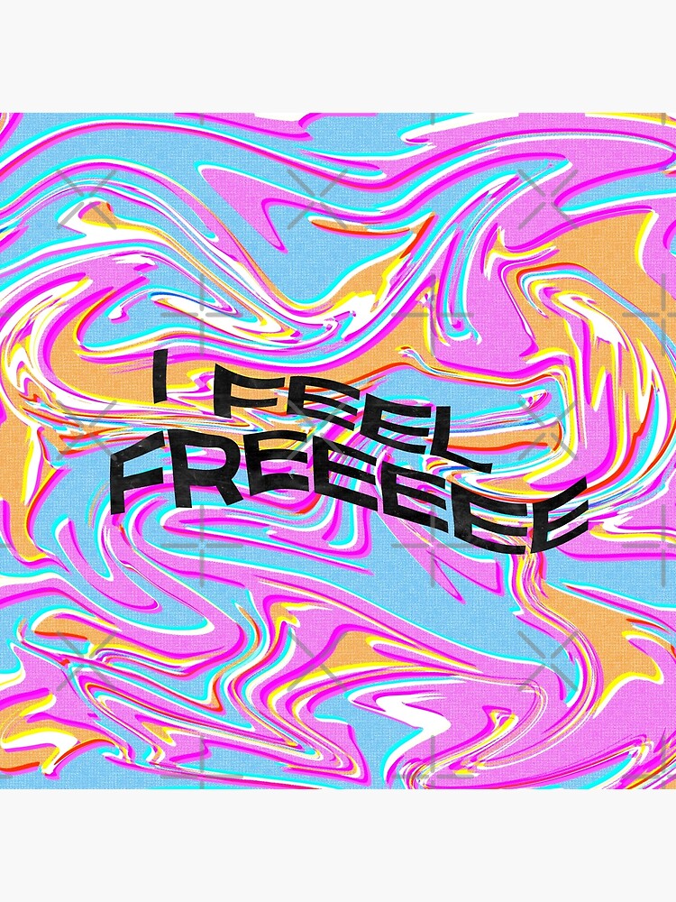 I Feel Free Kanye West Art Tapestry - Image 2