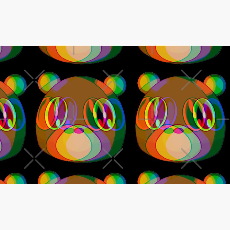 Graduation Bear Glitch Mug - Image 2