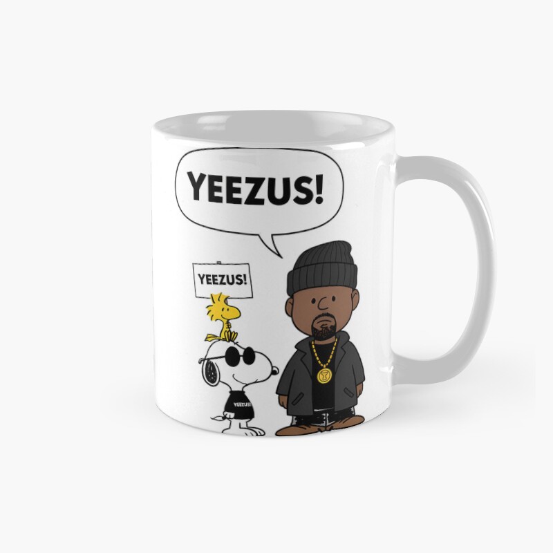 Kanye West X Snoopy Yeezus Mug