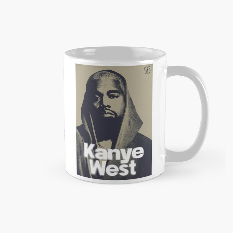 Kanye West Art Chiffon For Fan Gift For Hip Hop Lovers Mug