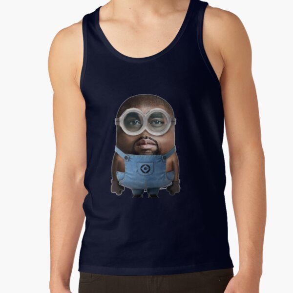 Kanye West Minion Aesthetic Tank Top - Image 5