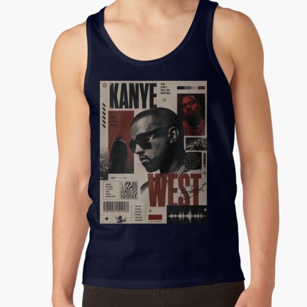 Kanye West Newpaper Tank Top - Image 5