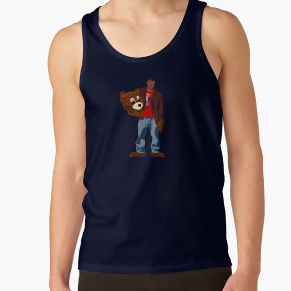 Kanye Head Bear Tank Top - Image 5