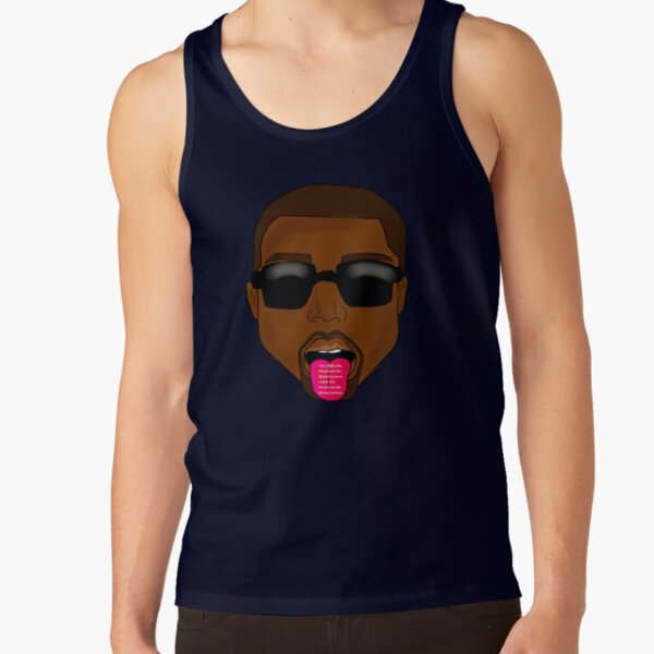 Cartoon Ye Kanye West Crazy Tank Top - Image 5