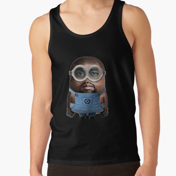 Kanye West Minion Aesthetic Tank Top - Image 2