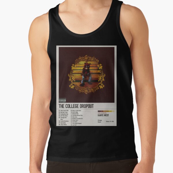 Kanye West The College Dropout Album Poster Tank Top - Image 2