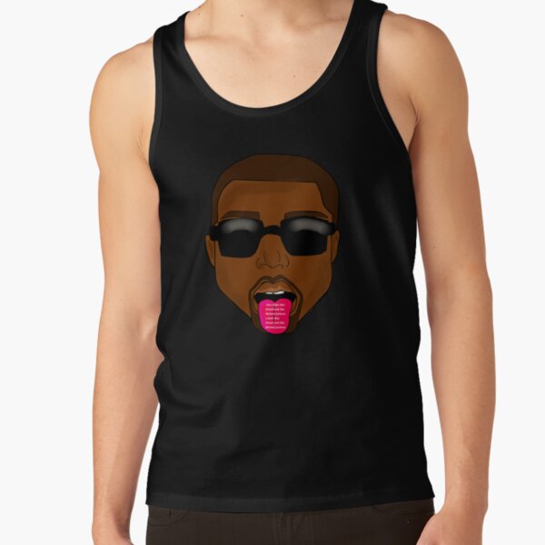 Cartoon Ye Kanye West Crazy Tank Top - Image 2