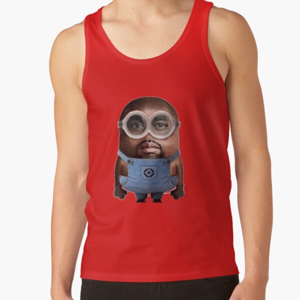 Kanye West Minion Aesthetic Tank Top - Image 4