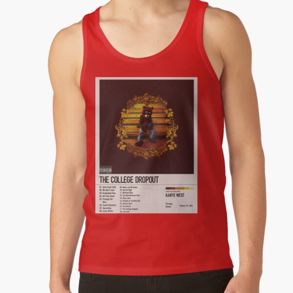 Kanye West The College Dropout Album Poster Tank Top - Image 4