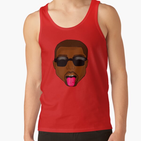 Cartoon Ye Kanye West Crazy Tank Top - Image 4