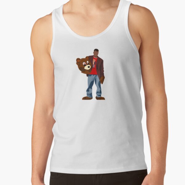 Kanye Head Bear Tank Top
