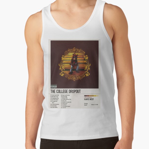 Kanye West The College Dropout Album Poster Tank Top