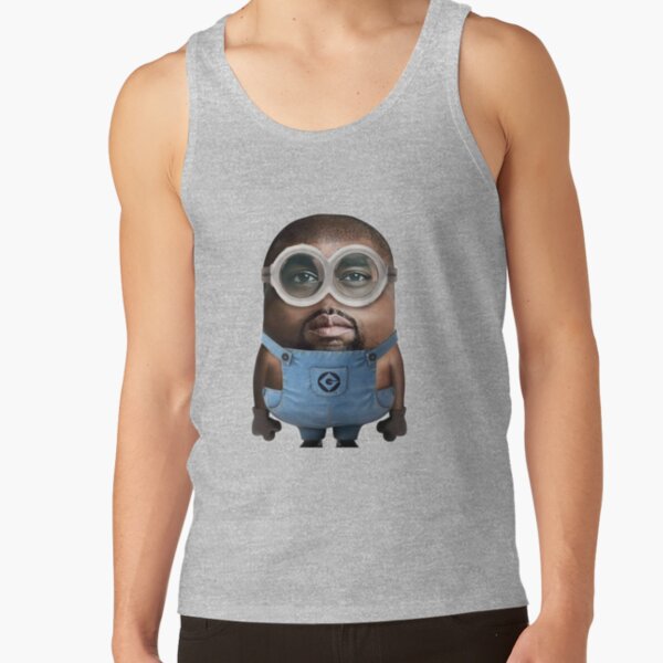 Kanye West Minion Aesthetic Tank Top - Image 3