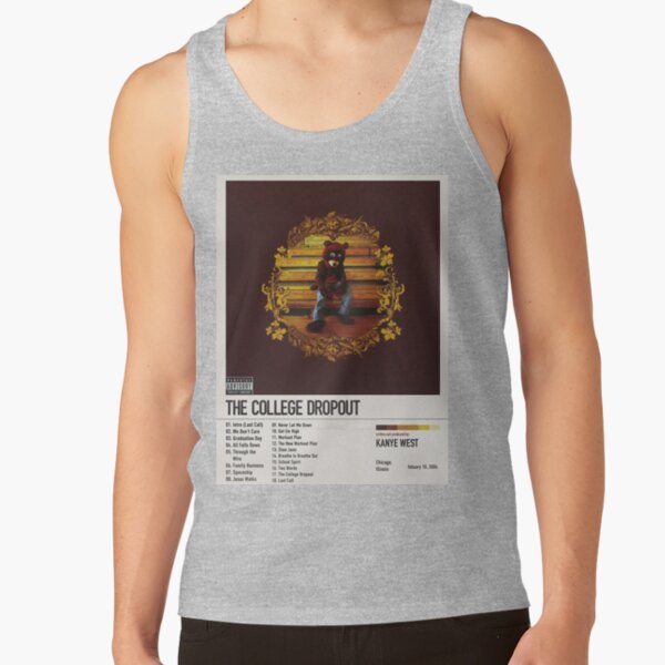 Kanye West The College Dropout Album Poster Tank Top - Image 3