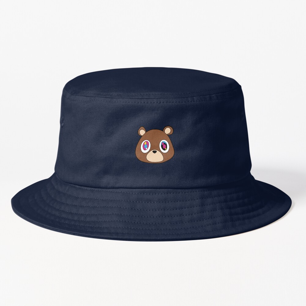 Kanye West Graduation Bear Sticker Bucket Hat