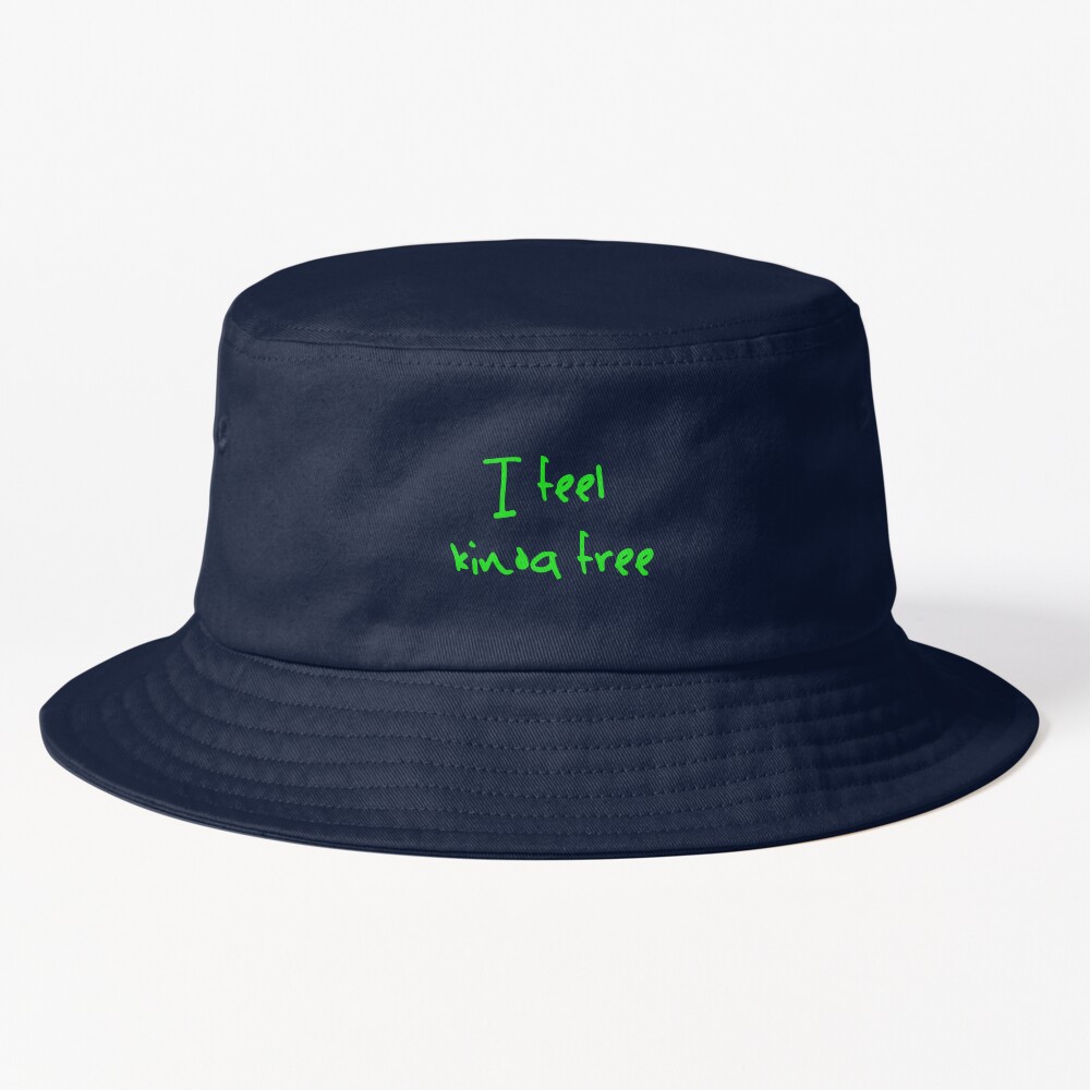 Ghost Town I Feel Kinda Free Ye Design Bucket Hat