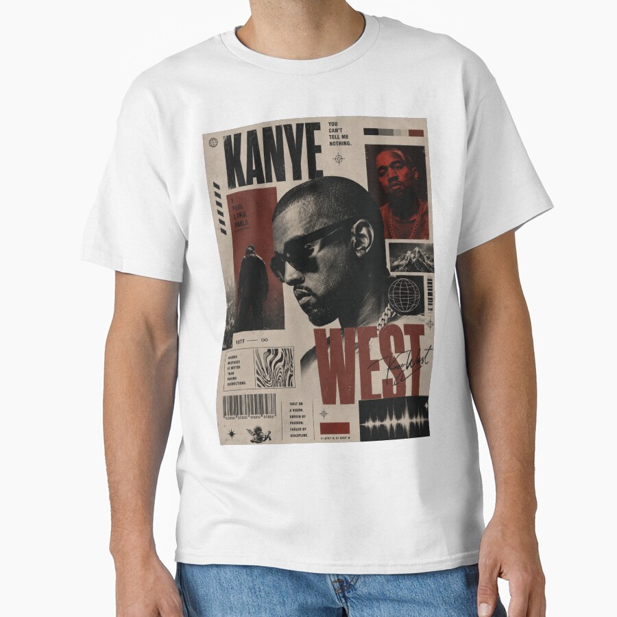 Kanye West Newpaper T-shirt