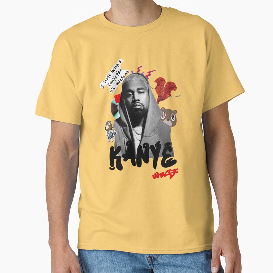 I Hate Being A Kanye Fan Ist Awesome T-shirt - Image 6