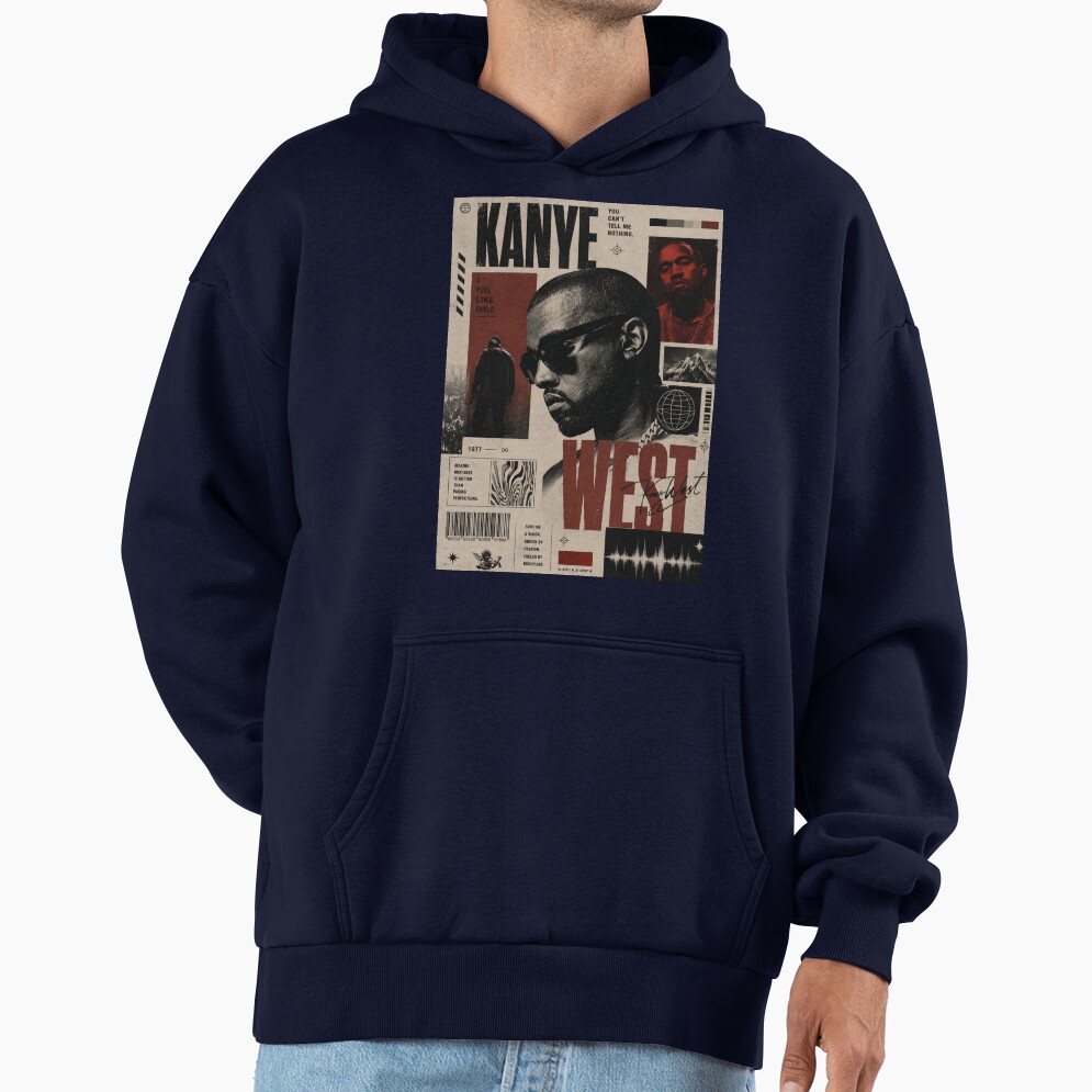 Kanye West Newpaper Hoodie - Image 5