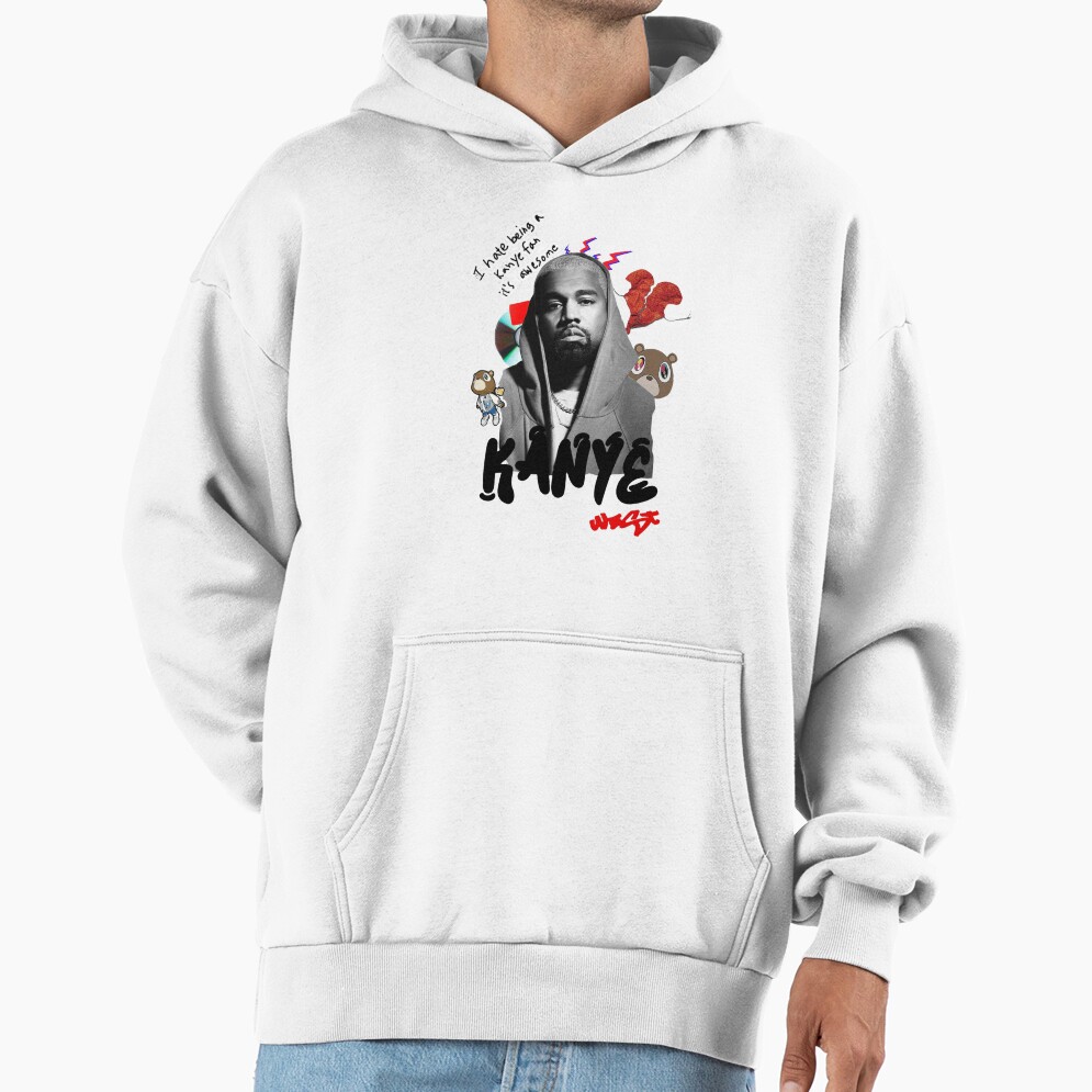 I Hate Being A Kanye Fan Ist Awesome Hoodie