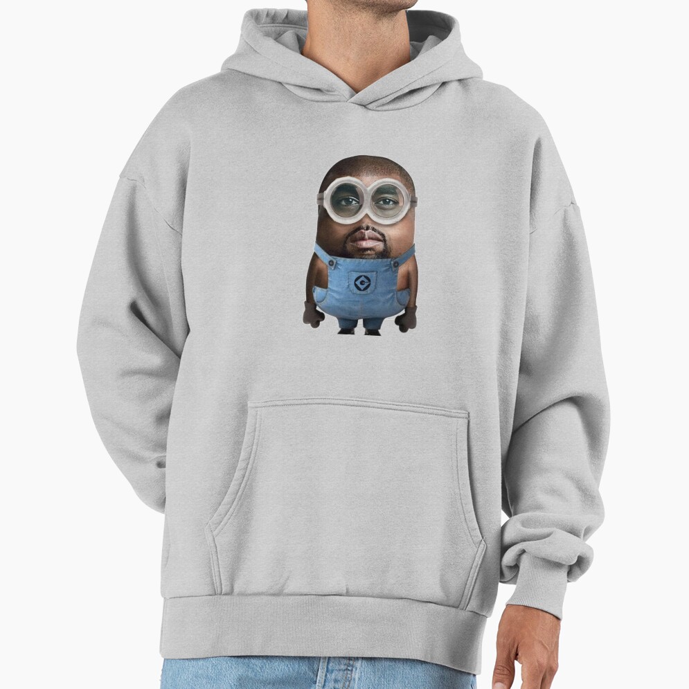 Kanye West Minion Aesthetic Hoodie - Image 4