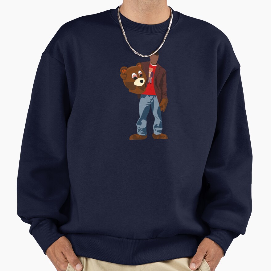 Kanye Head Bear Sweatshirt