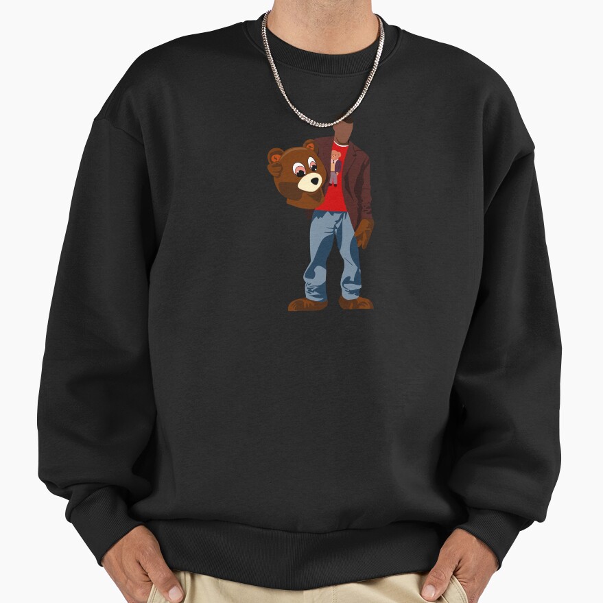 Kanye Head Bear Sweatshirt - Image 3