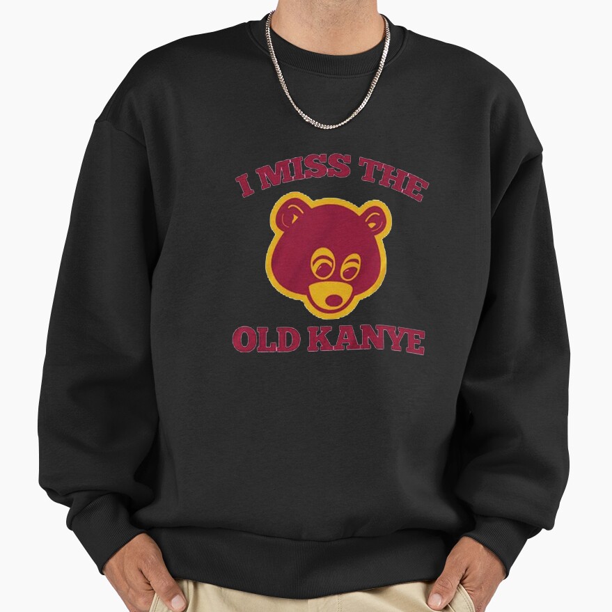 I Miss The Old Kanye College Dropout Bear Sweatshirt - Image 2