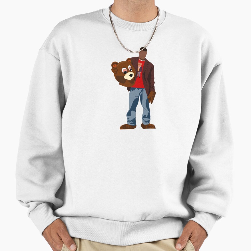 Kanye Head Bear Sweatshirt - Image 2