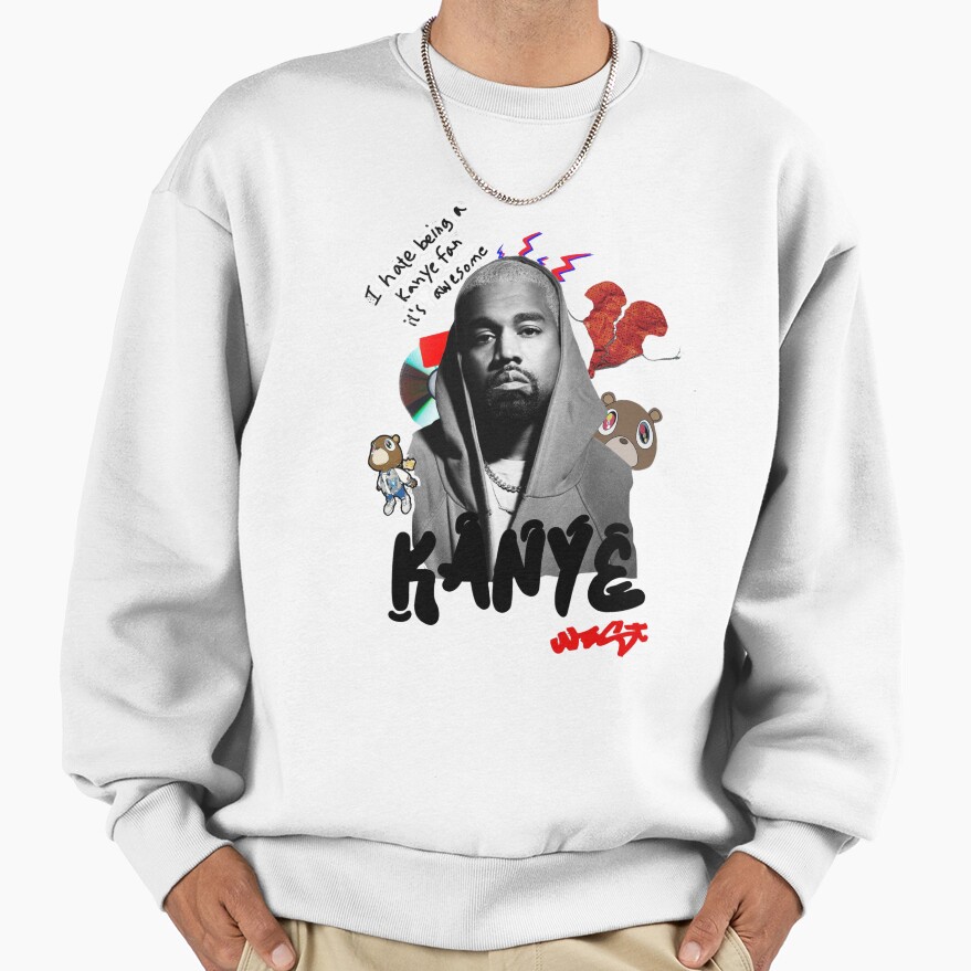 I Hate Being A Kanye Fan Ist Awesome Sweatshirt