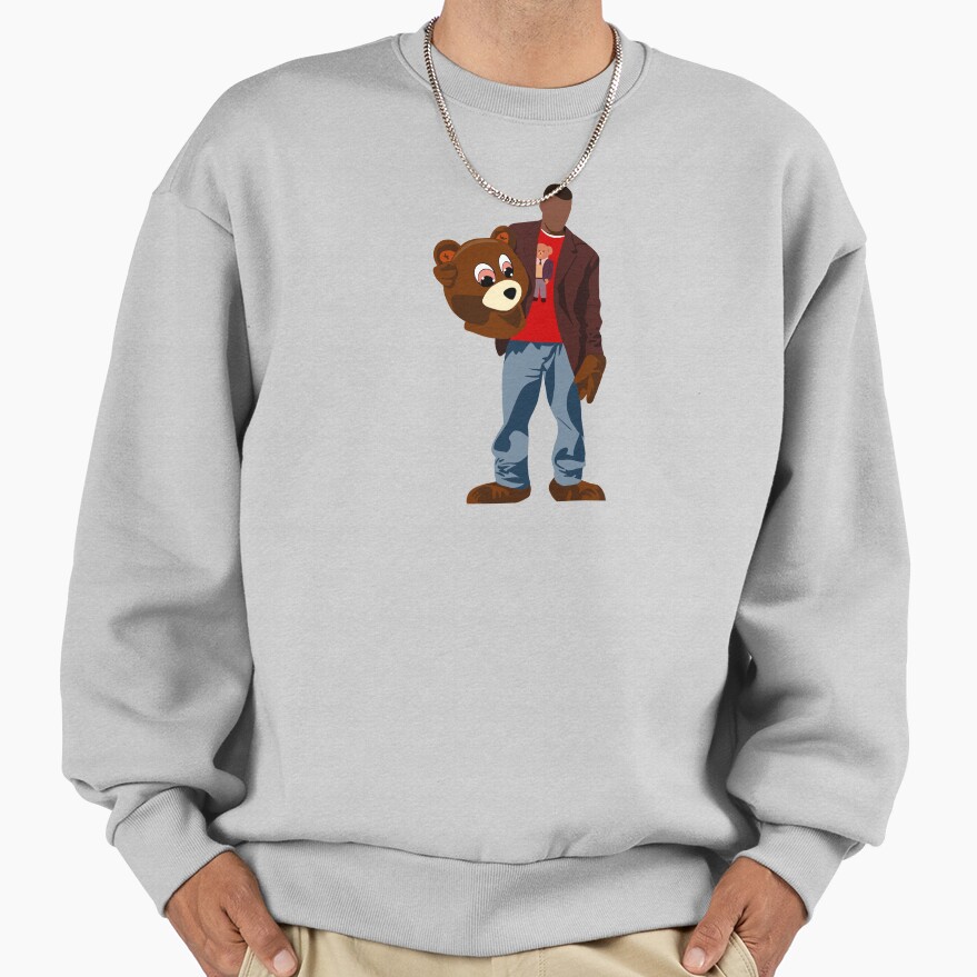 Kanye Head Bear Sweatshirt - Image 5