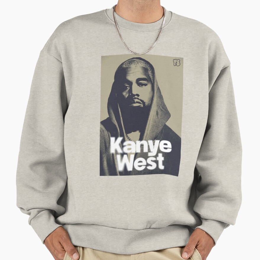 Kanye West Art Chiffon For Fan Gift For Hip Hop Lovers Sweatshirt - Image 3