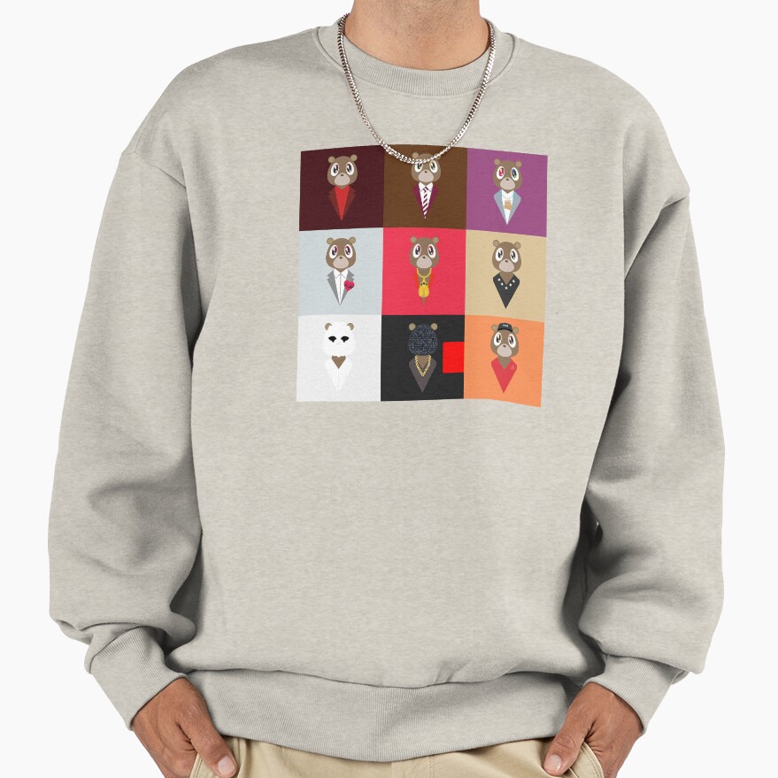 Kanye West Bear Characters Sweatshirt - Image 3