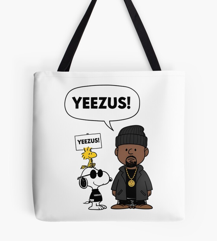 Kanye West X Snoopy Yeezus Tote Bag