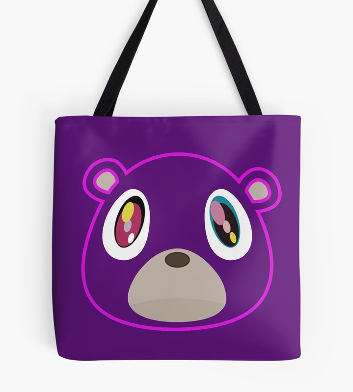 Kanye West Graduation Mascot Designs Tote Bag