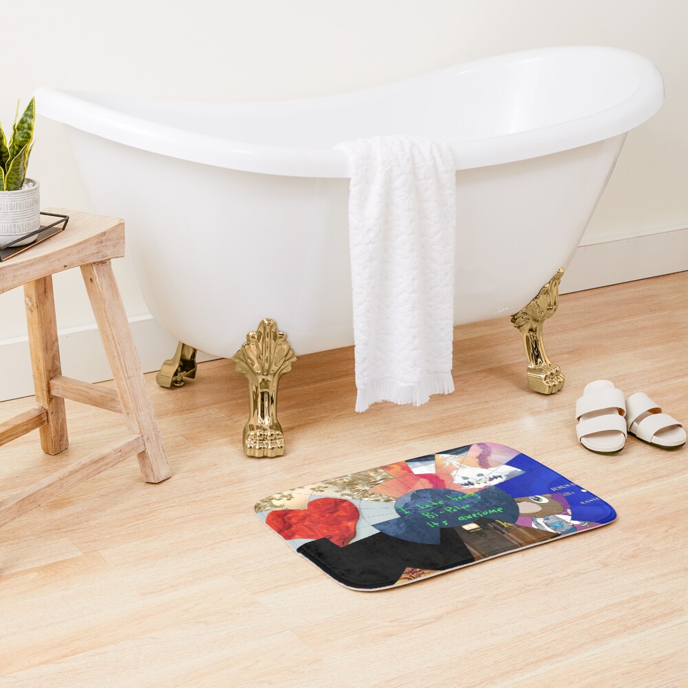 I Hate Bi Polar Bath Mat - Image 2