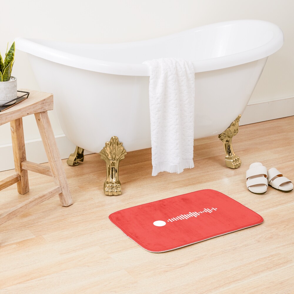 Bound 2 By Kanye West Spotify Scan Code Bath Mat - Image 2