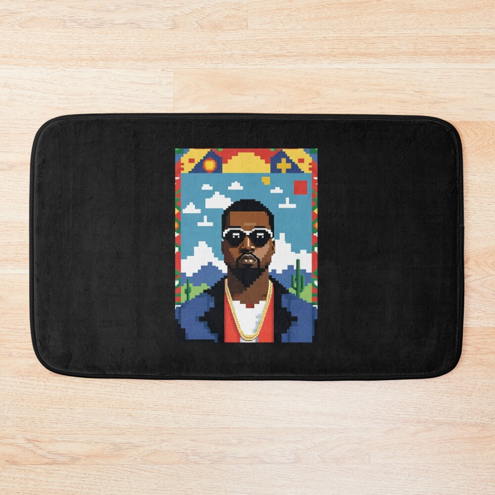 The College Dropout Kanye West Album Digital Bath Mat