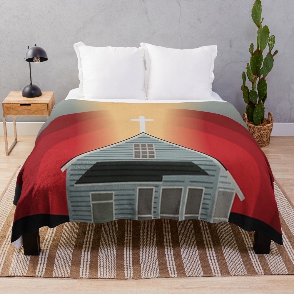 Go To Heaven Throw Blanket