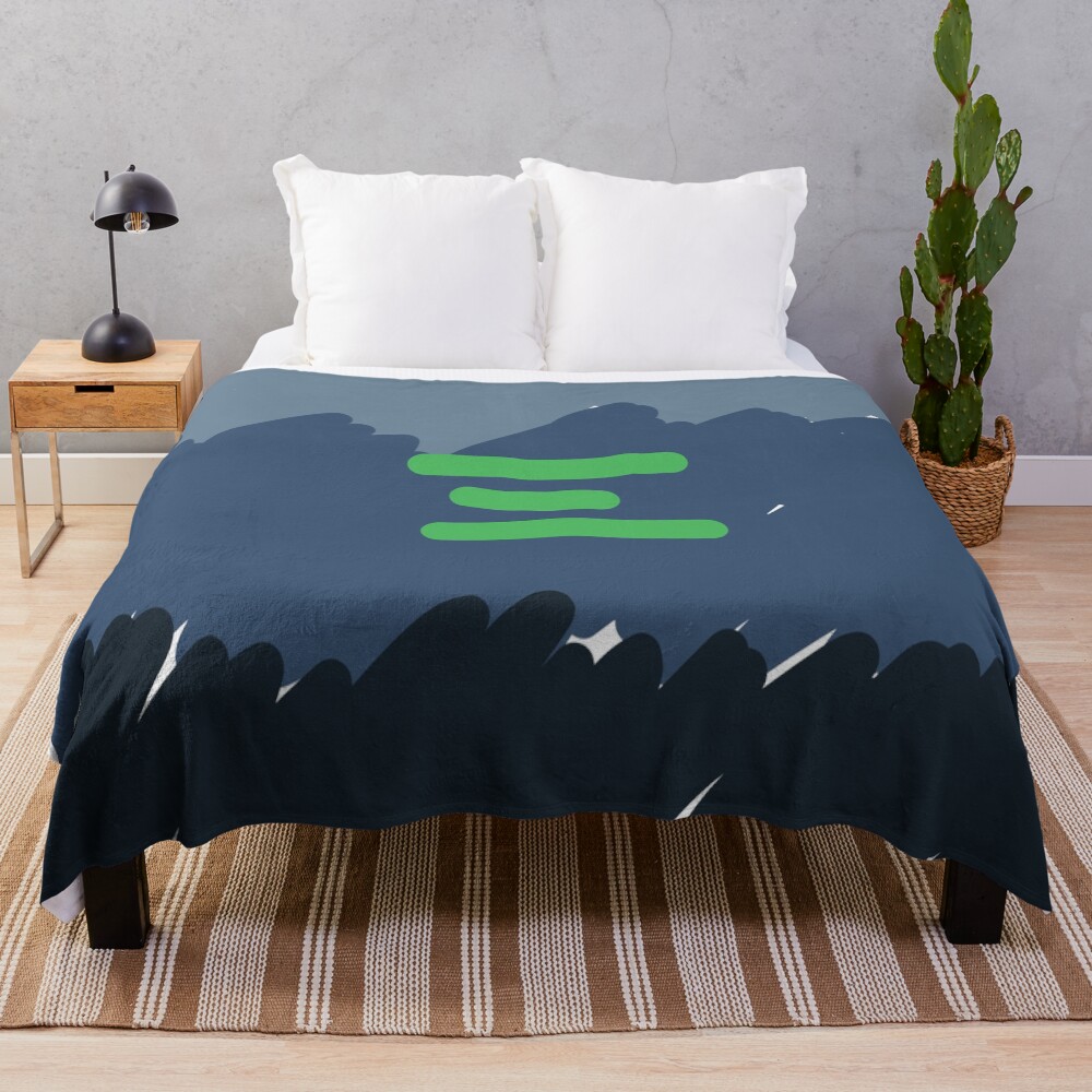 Ye Scribble Album Cover Throw Blanket