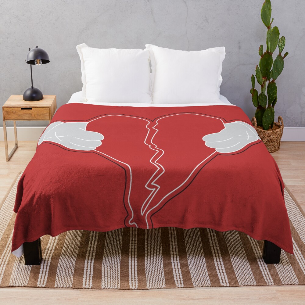 808s And Heartbreak Throw Blanket