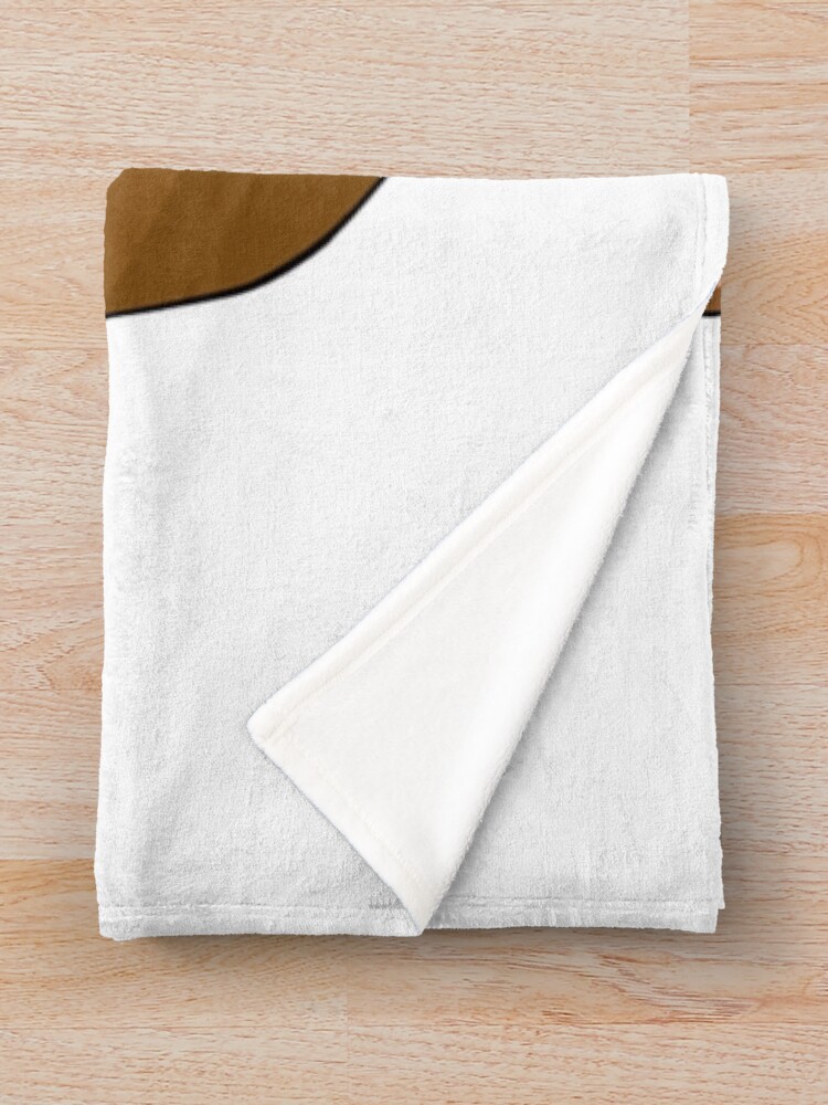 Dropout Bear Face Throw Blanket - Image 2