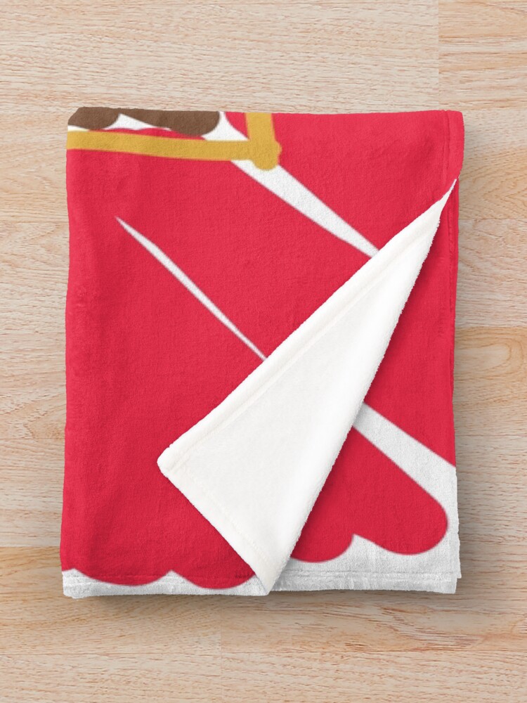 My Beautiful Dark Twisted Fantasy Watercolor Album Cover Throw Blanket - Image 2