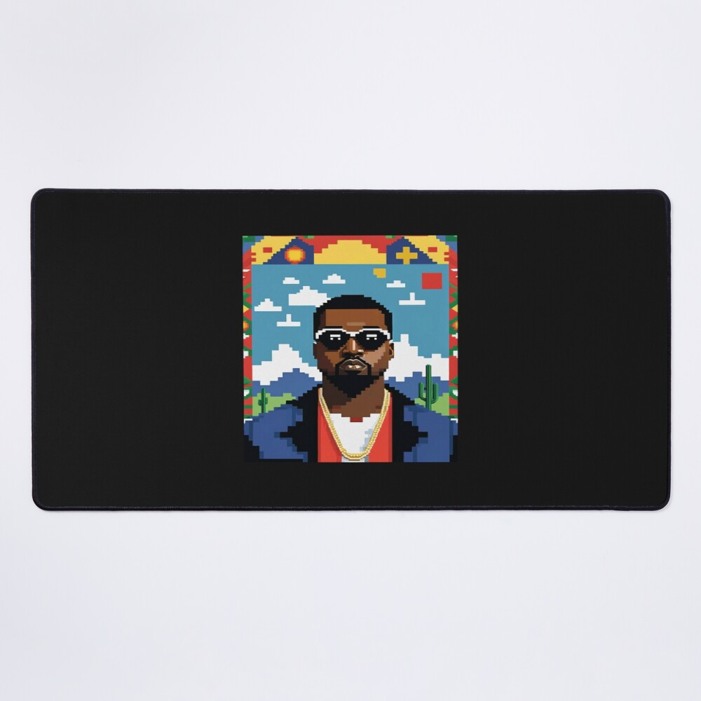 The College Dropout Kanye West Album Digital Mouse Pad