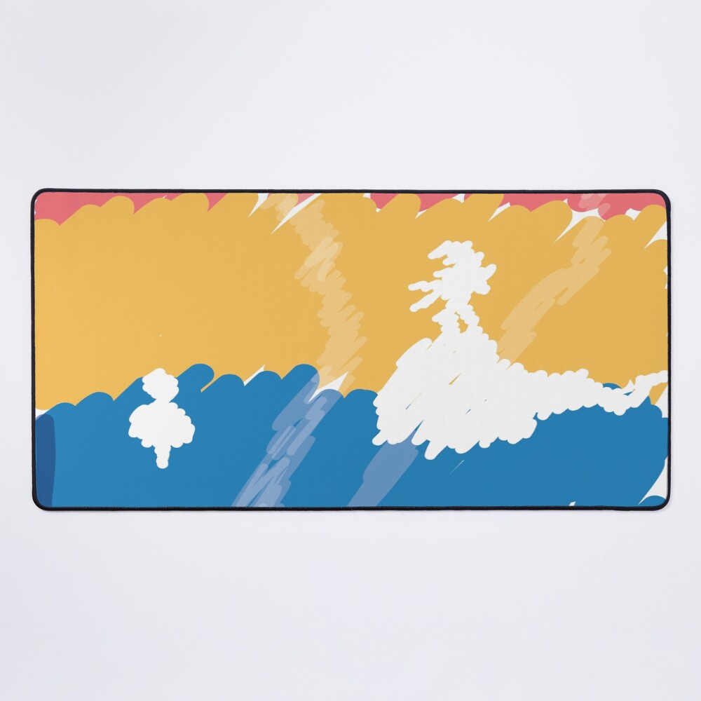 Kids See Ghosts Scribble Album Cover Mouse Pad
